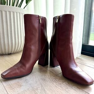 27 Edit Naturalizer Lexi Square Toe Bootie Size 7.5